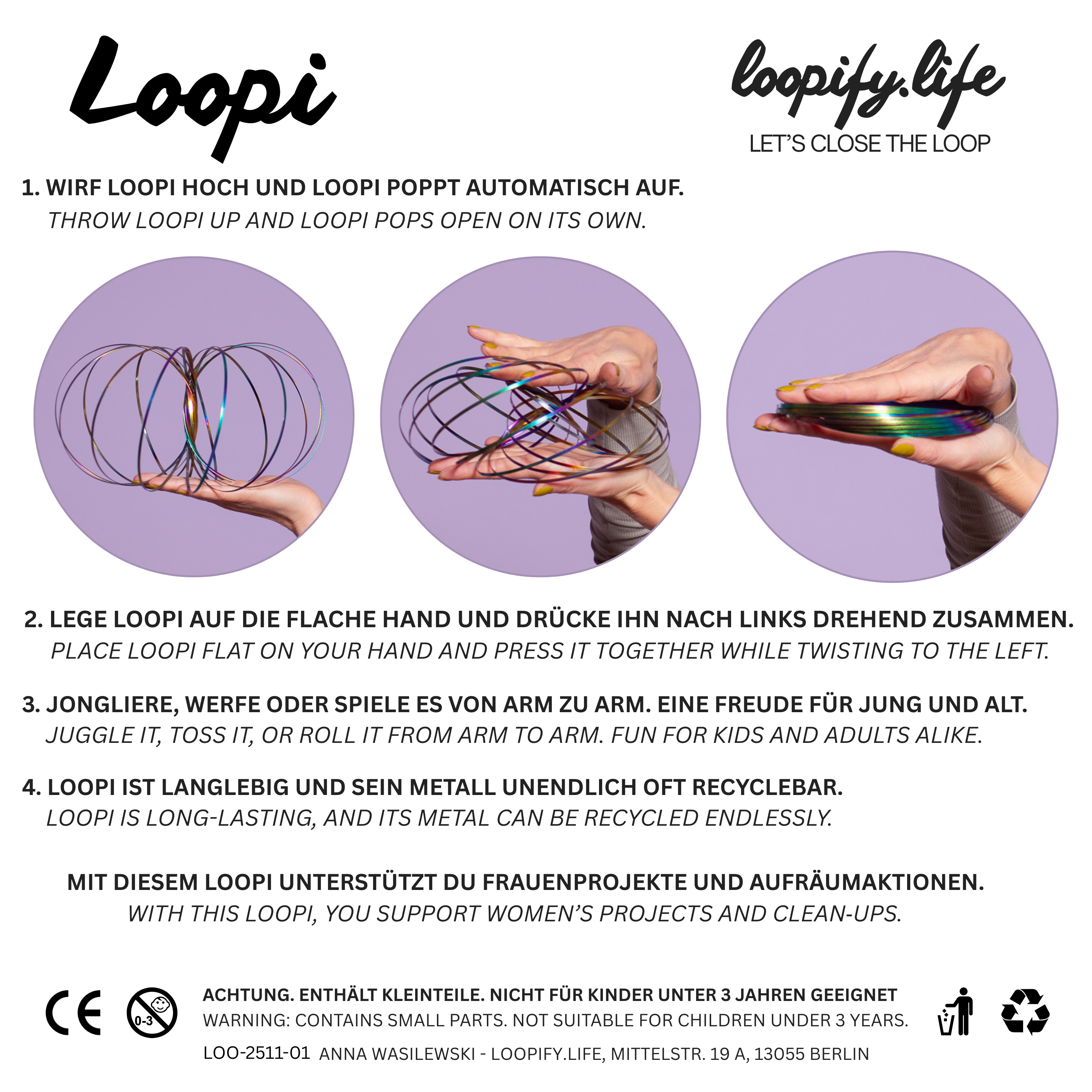 buntes Loopi - Forrest Green