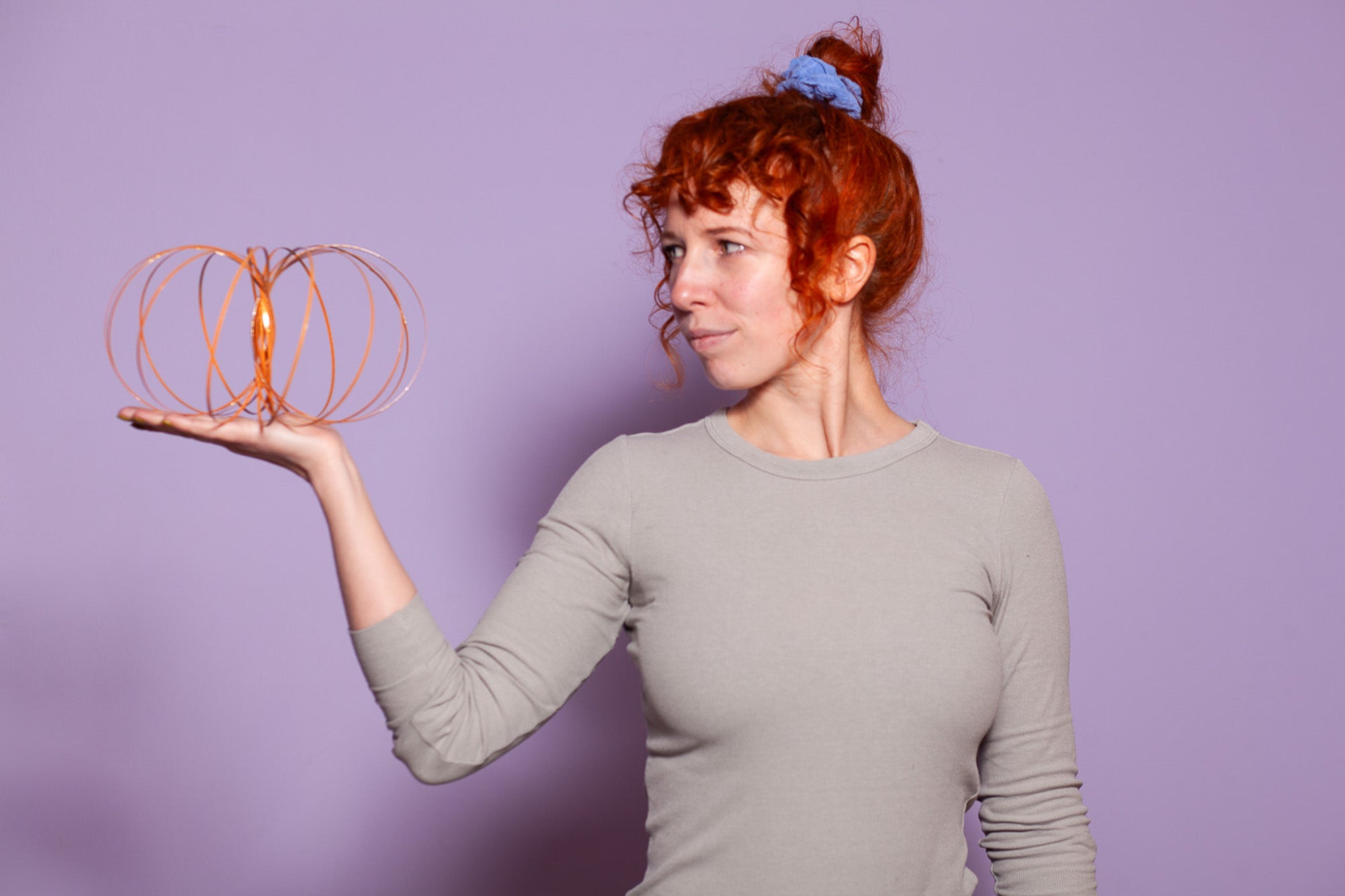 buntes Loopi - Orange ist the new Pink