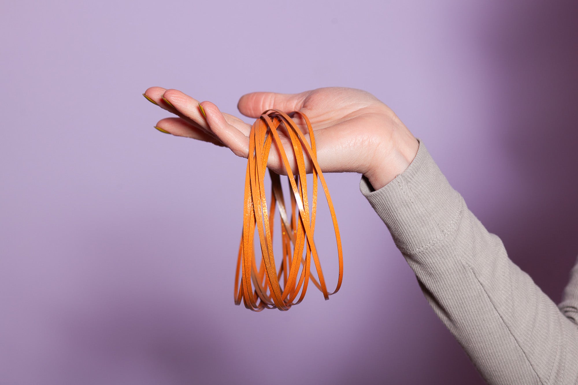 buntes Loopi - Orange ist the new Pink