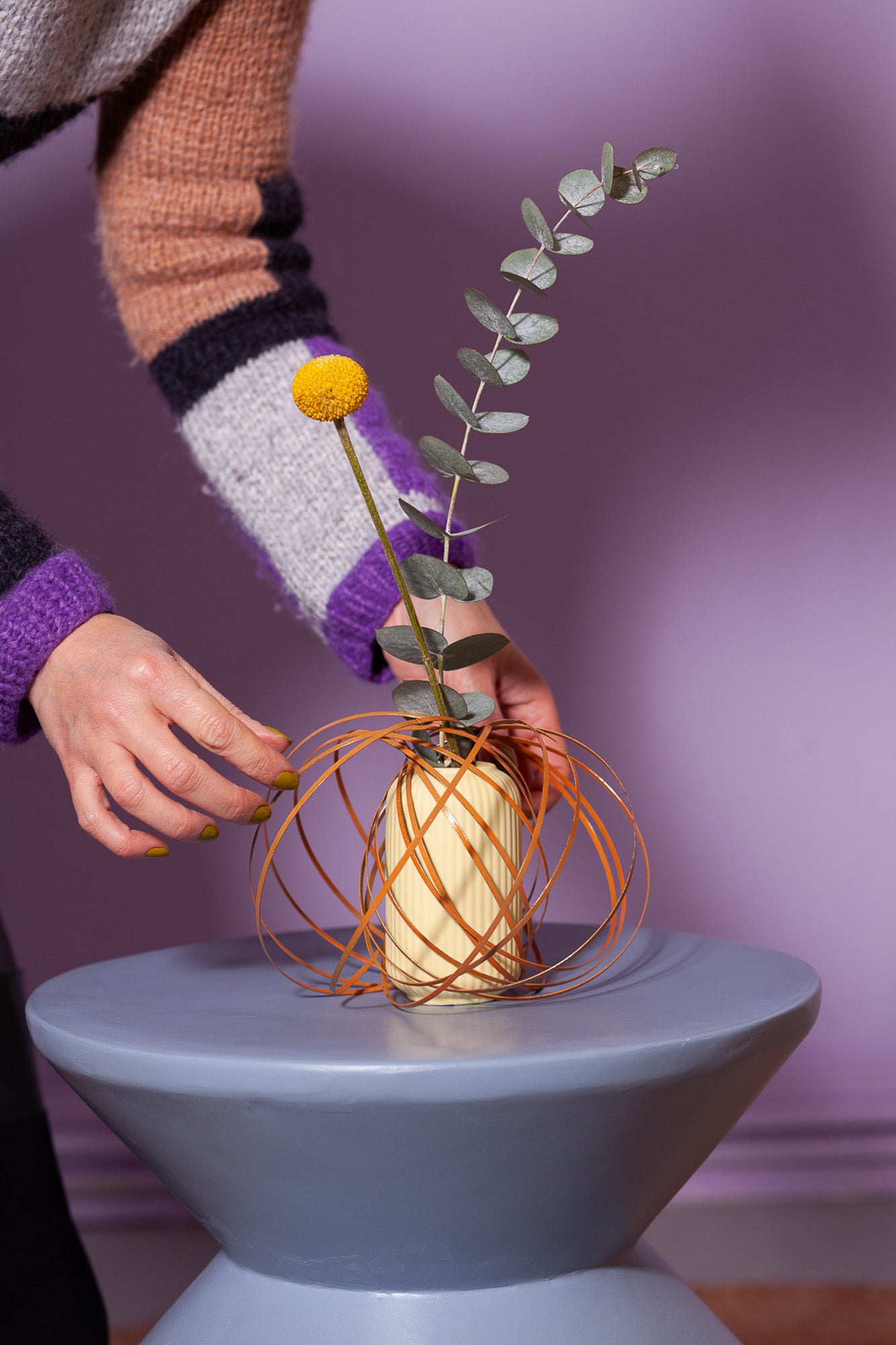 buntes Loopi - Orange ist the new Pink