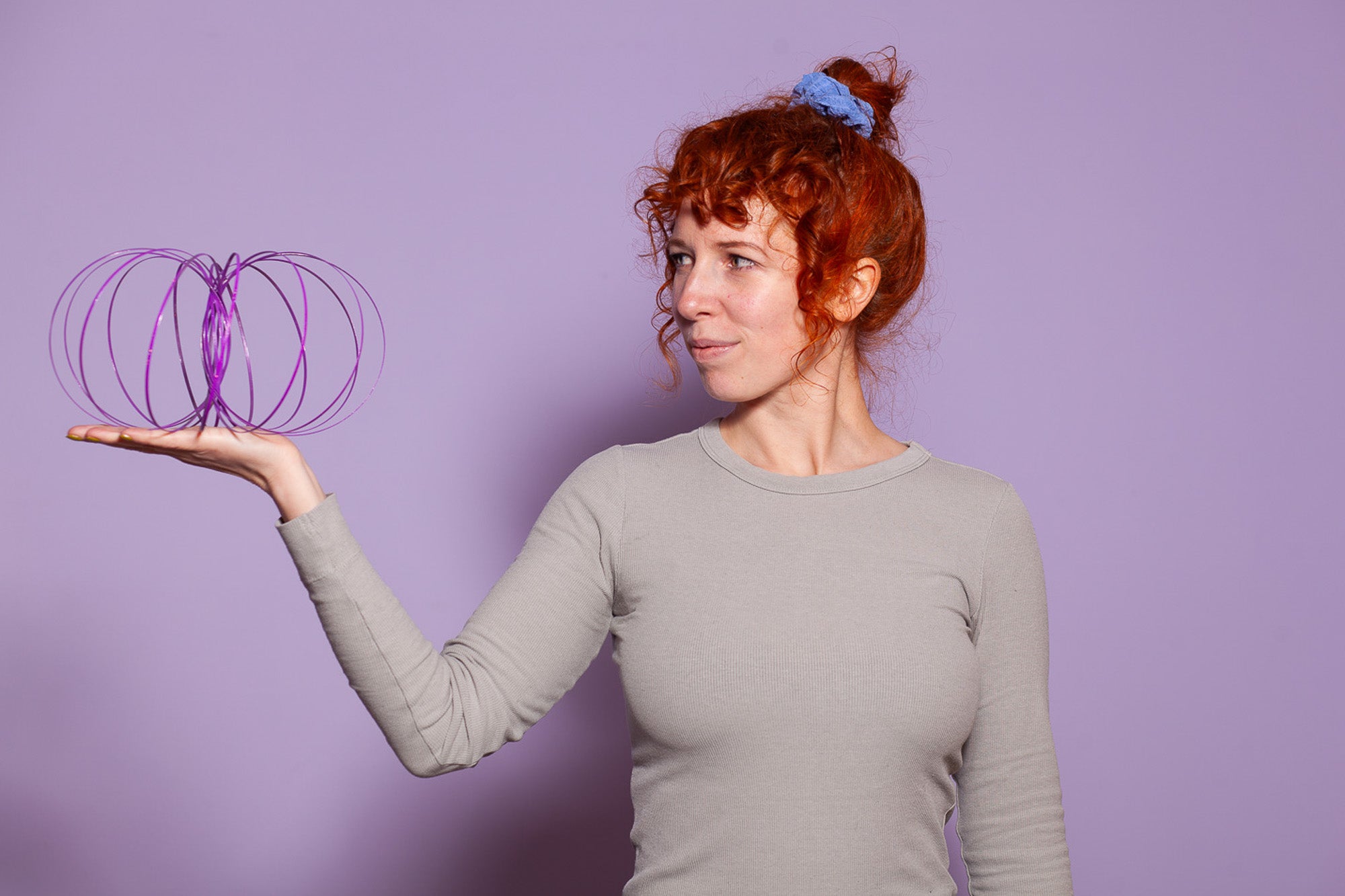 buntes Loopi - Purple Rain