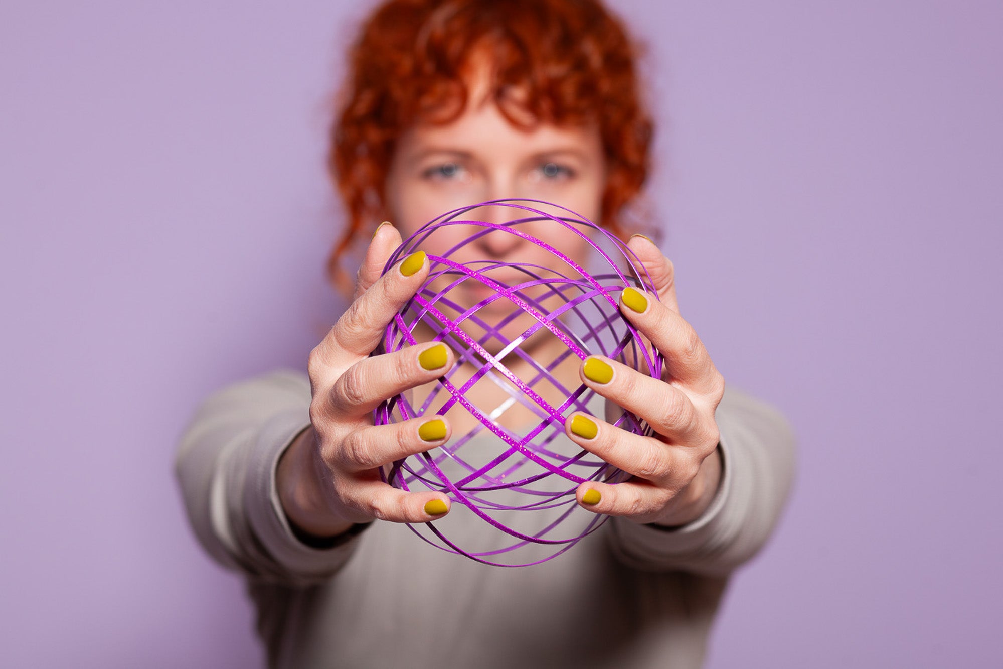 buntes Loopi - Purple Rain