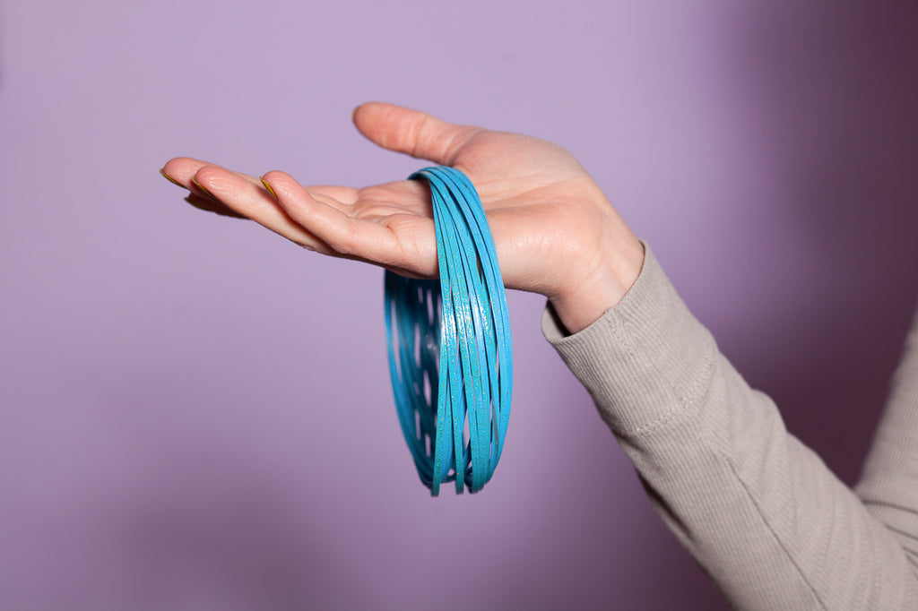 buntes Loopi - Sky Blue