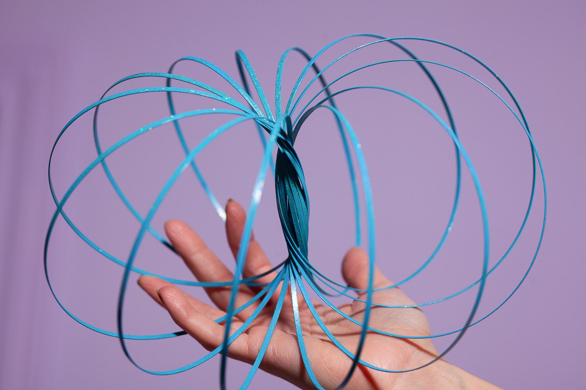 buntes Loopi - Sky Blue