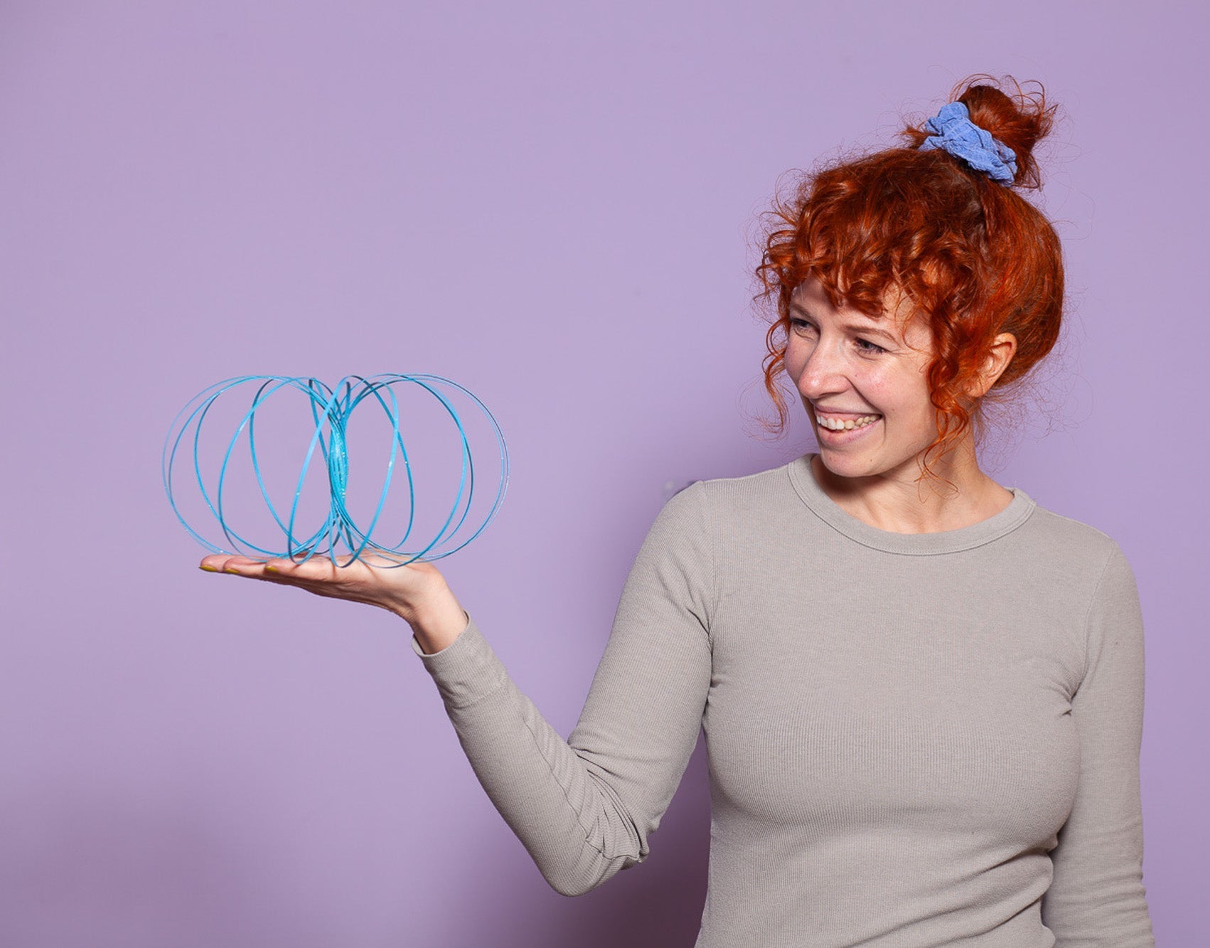 buntes Loopi - Sky Blue